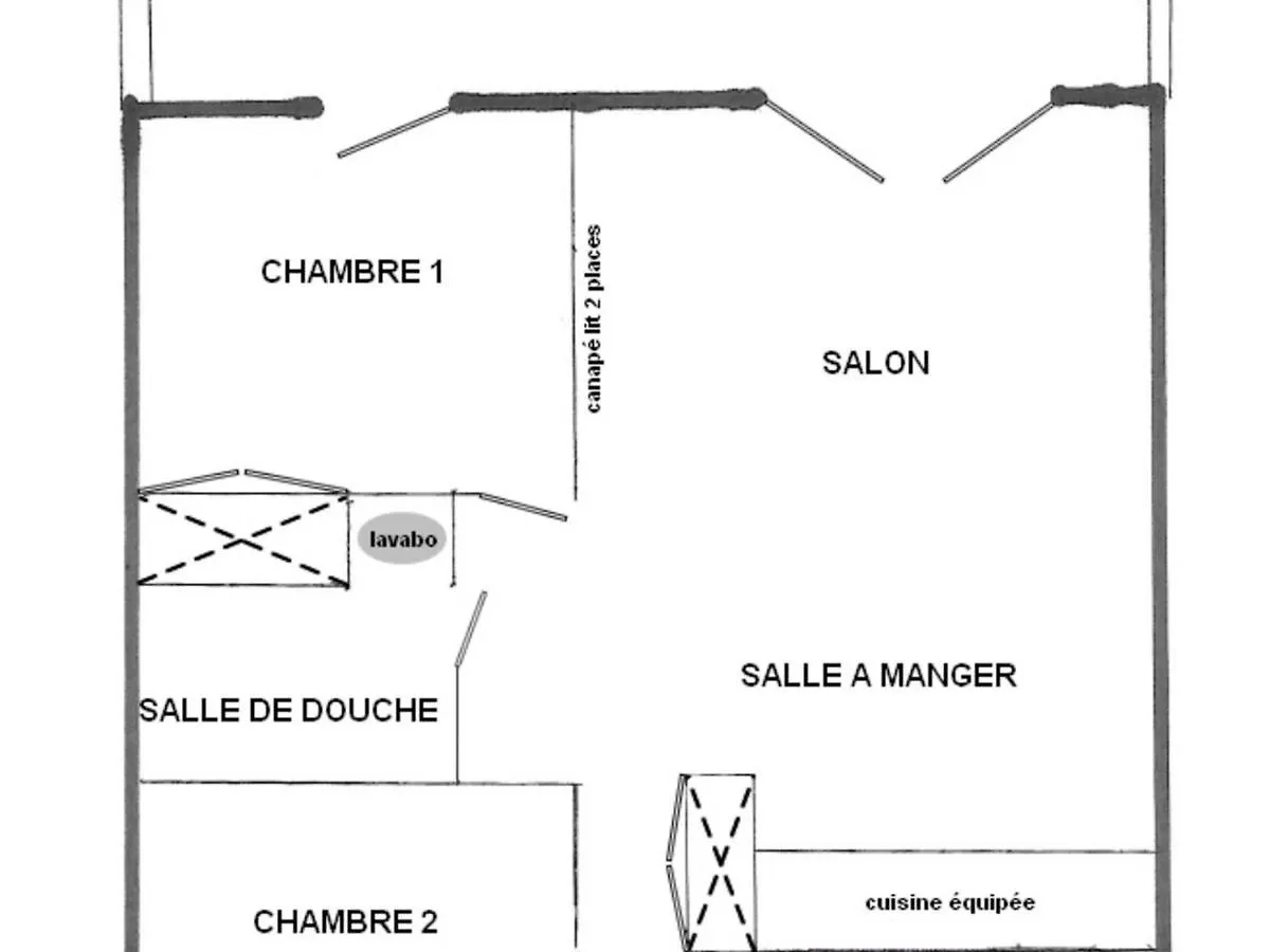 شقة Hauteluce: Apt 3 Pieces, 4-6 Pers, Balcon, Ski, Tv, Lave-Vaisselle - Fr-1-293-355